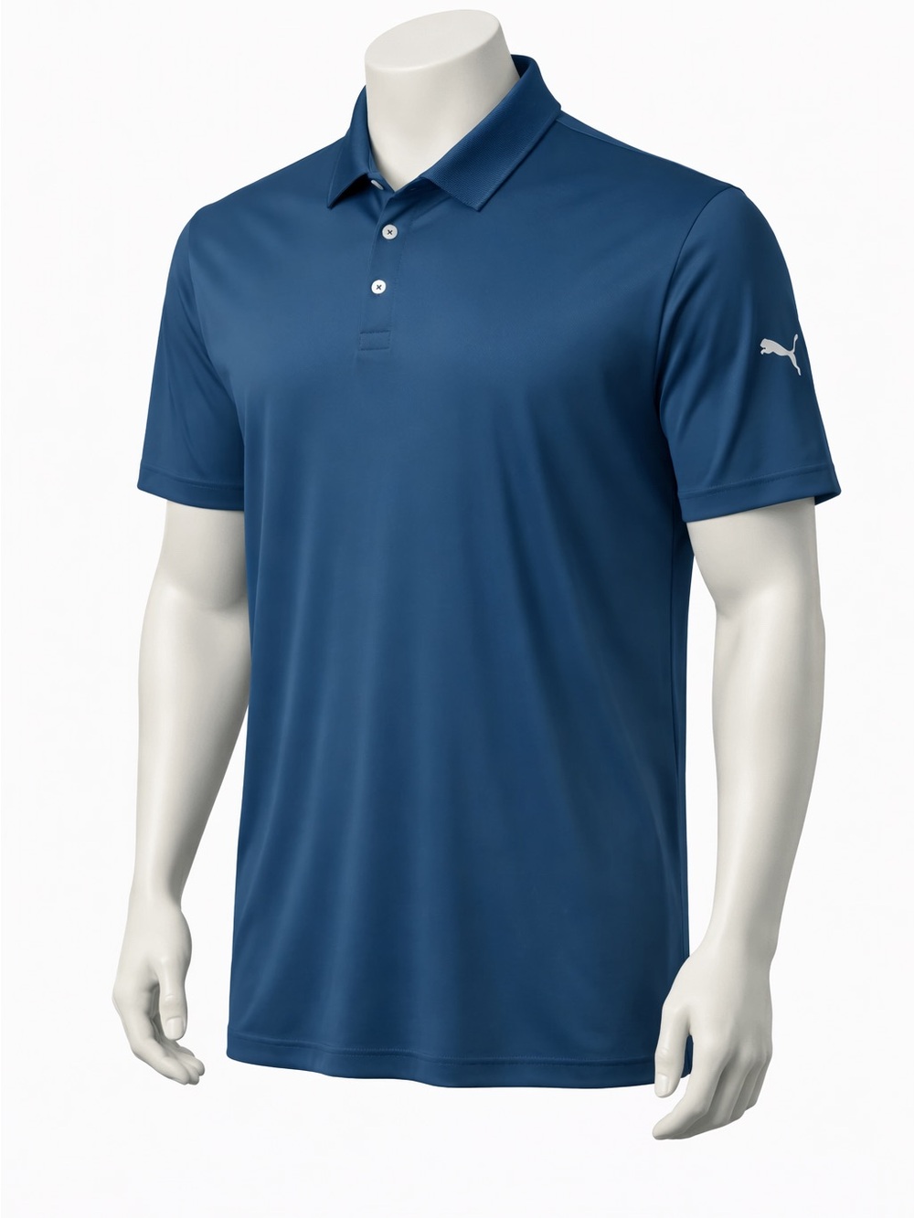 Men's Puma Performance Polo Shirt Blue
XXL Moisture-Wicking Golf Activewear